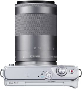 H Canon EOS M10 με τον φακό EF-M 15-45mm f/3.5-6.3 IS STM
