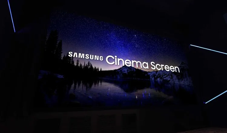 H πρώτη κινηματογραφική οθόνη 4Κ HDR Cinema LED από τη Samsung στο Lotte Cinema World Tower στην Κορέα. (φωτό: Samsung)