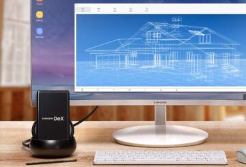 Samsung Galaxy Note8 με DeX Station (φωτό: Samsung)