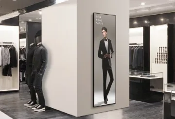 H LG 88"Ultra Stretch BH7D μπορεί να προσφέρει λύσεις ψηφιακής σήμανσης σε χώρους υψηλής αισθητικής. (φωτό: LG Business Solutions)