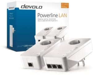 To Devolo dLAN 1200 triple+ διαθέτει τρεις θύρες gigabit και ενσωματωμένο αντιπαρασιτικό φίλτρο ρεύματος. (devolo)