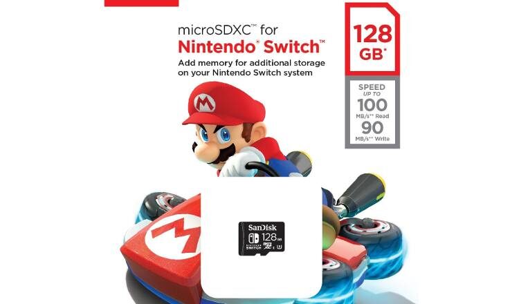 Οι Nintendo-Western Digital θα κάνουν διαθέσιμες τις κάρτες SanDisk για Nintendo Switch (φωτό: Nintendo)