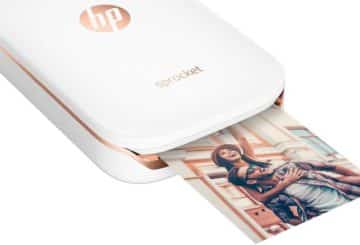 HP Sprocket Photo Printer printing
