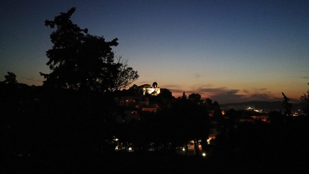 Huawei P10 review - after sunset x2 zoom sample image