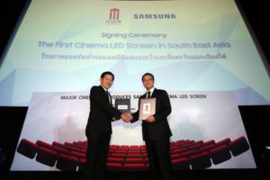 Samsung Cinema LED Signing Ceremony in Thailand