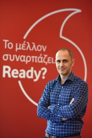Άρης Γεωργόπουλος, Vodafone