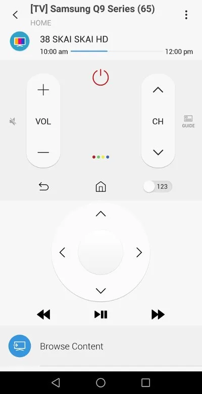 smart view q9 remote