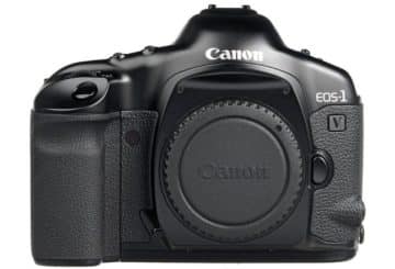 canon eos 1v front