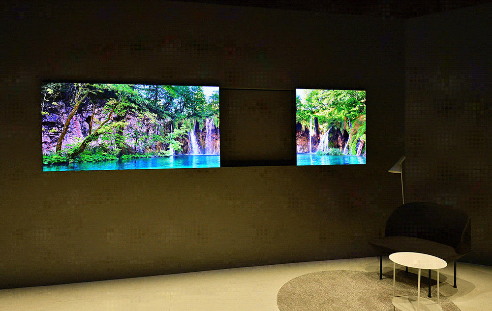 Samsung Micro LED TV 75" μεταβλητού λόγου πλευρών