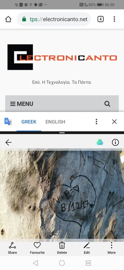 huawei P smart 2019 split screen mode