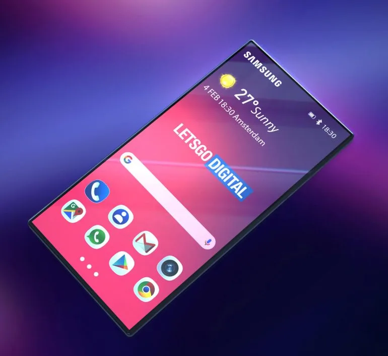 Το αναδιπλούμενο smartphone της Samsung (renders & video)