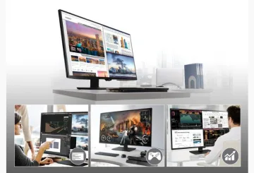 LG monitor για πολύωρη εργασία