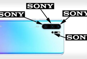 Huawei P30 Pro με αισθητήρες Sony