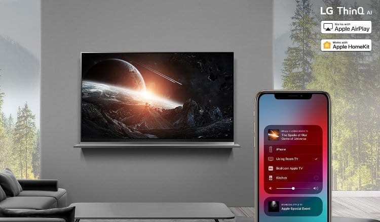 LG TV με Apple Airplay2 και Homekit