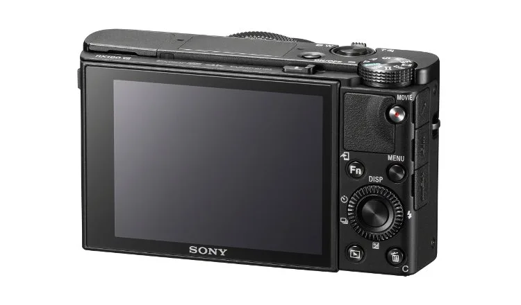 Sony RX100 VII, back side