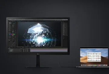 lg 24md4kl + macbook