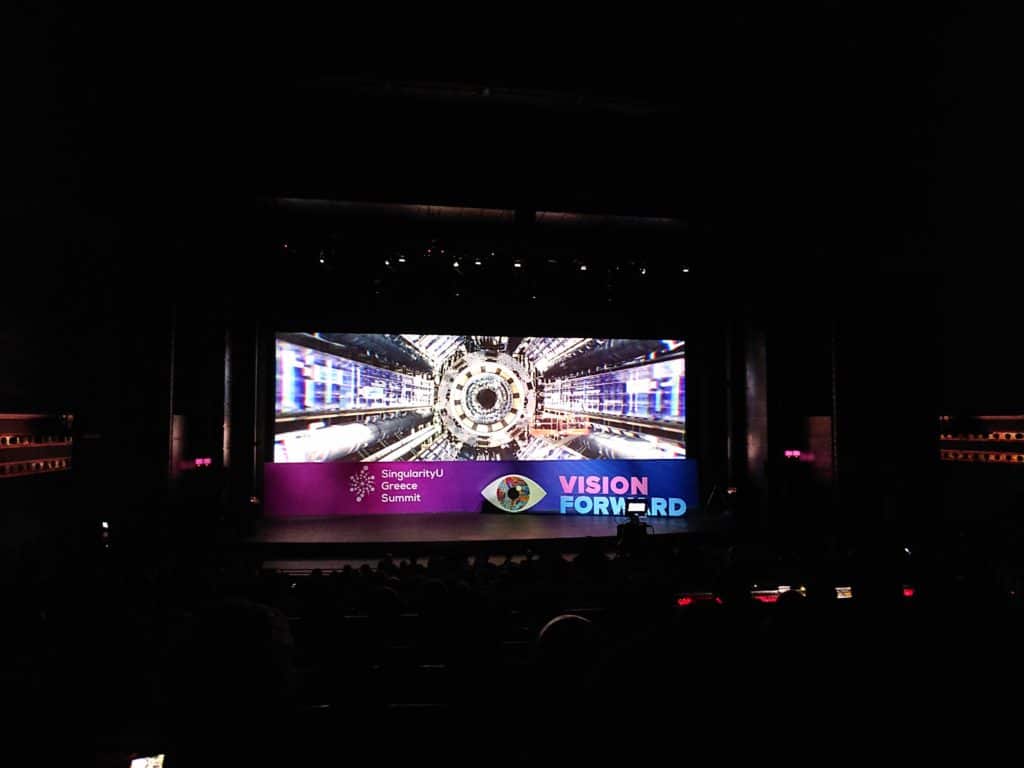 SingularityU Greece Summit 2019 - Vision Forward Megaron Athinon