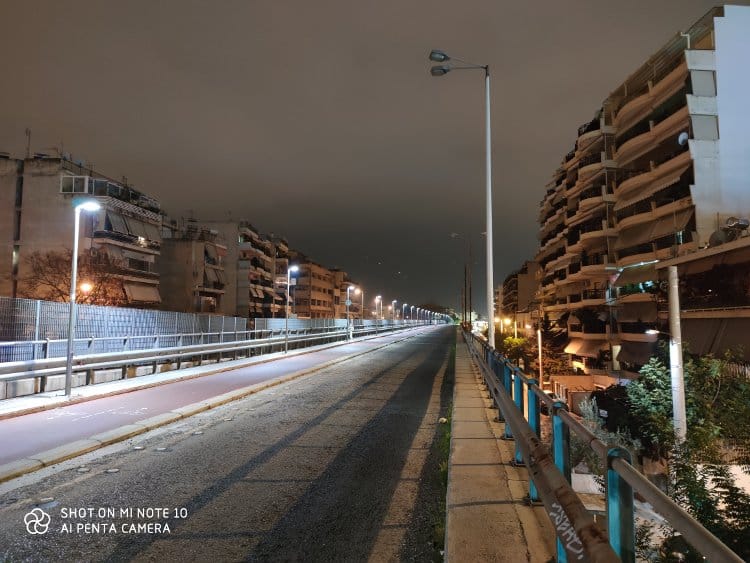 xiaomi mi note 10 night shot
