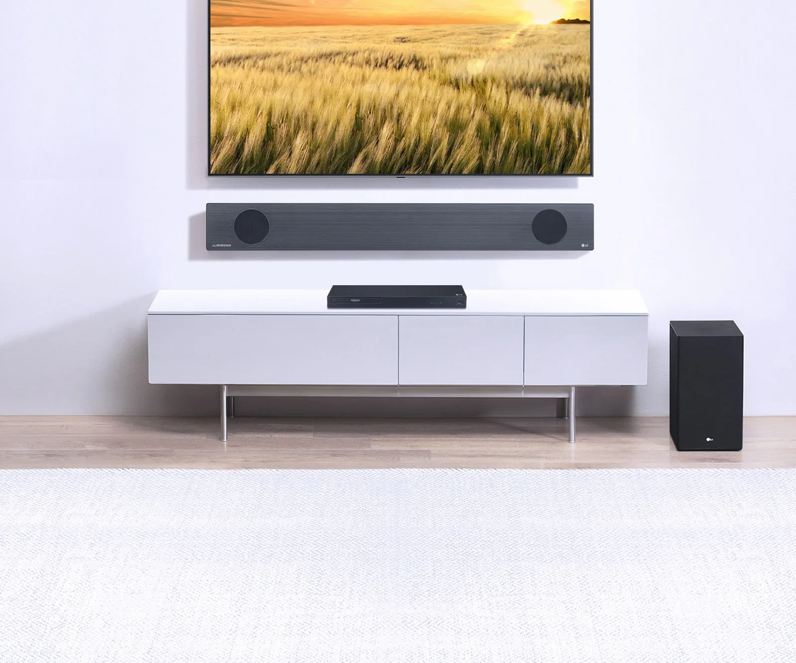 LG Soundbars με τεχνολογίες Meridian Electronicanto