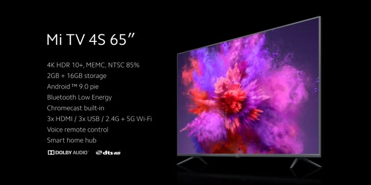 xiaomi mi tv 4s 65 ellada