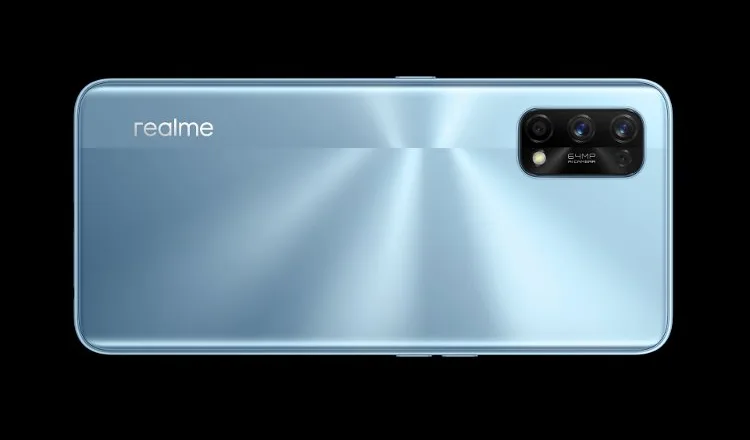 realme 7 Pro Mist White back