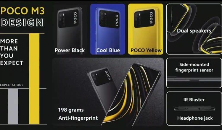 poco m3 colors official