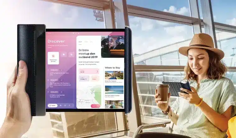 compal scroll rollable smartphone