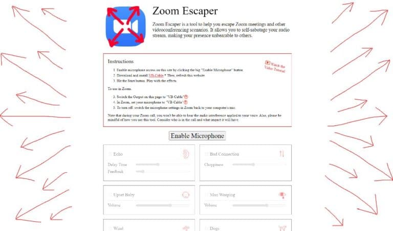 zoom escaper