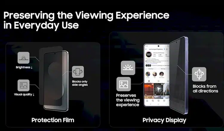 Galaxy S26 Ultra Privacy Display