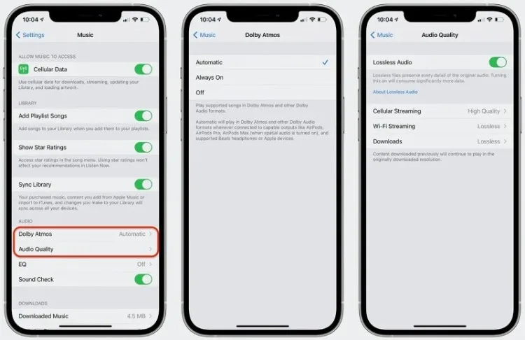 Το Apple Music πλέον υποστηρίζει Spatial και Lossless Audio