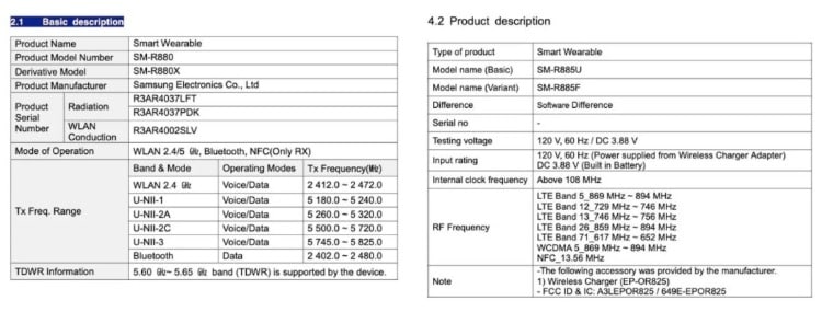 specification samsung galaxy watch 4