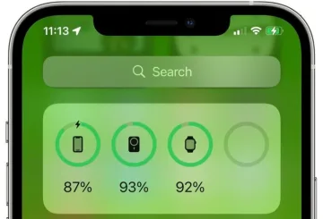 ios 15 beta 4 battery widget