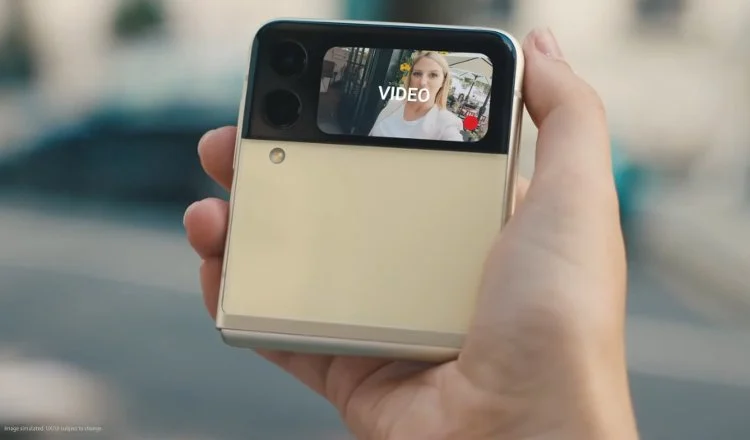 Galaxy Z Flip 3 cameras selfie video
