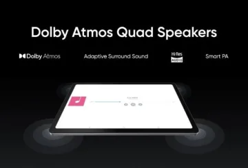 realme pad dolby atmos