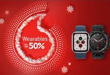 Αυτά τα Χριστούγεννα βρες στην Vodafone wearables με έως -50%