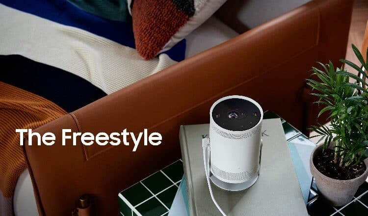 Samsung the freestyle lifestyle projector