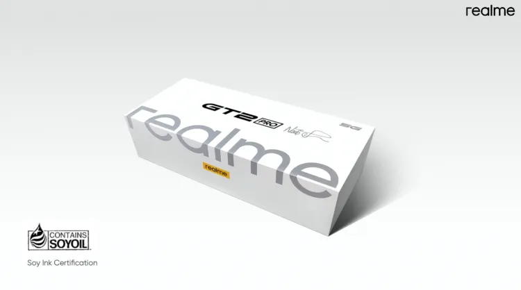 realme GT 2 series recycled pacage
