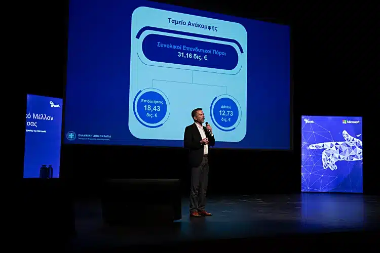 Ο Σύμβουλος του Υπουργού Ψηφιακής Διακυβέρνησης, κ. Θάνος Δήμας. (Microsoft)