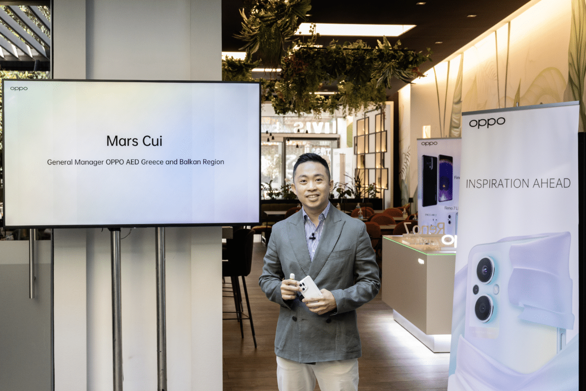 Mars Cui, General Manager, oppo AED Greece and Balkan Region (oppo)