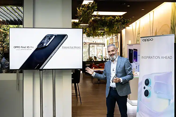 ούλιος Μώκος, Sales Director, OPPO AED Greece and Balkan Region. (oppo)