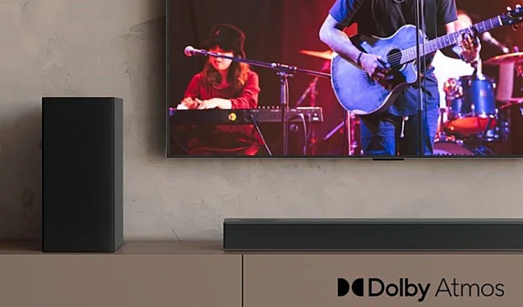 Το LG S75Q soundbar έχει ισχύ 380W, Dolby Atmos και DTS:X