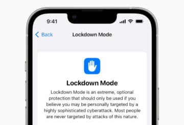 Apple Lockdown Mode για μέγιστη ασφάλεια