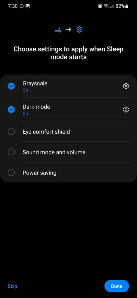 One UI 5.0 "Do not disturb" mode