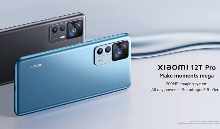 Xiaomi 12T Pro, Blue, Black, Greek launch