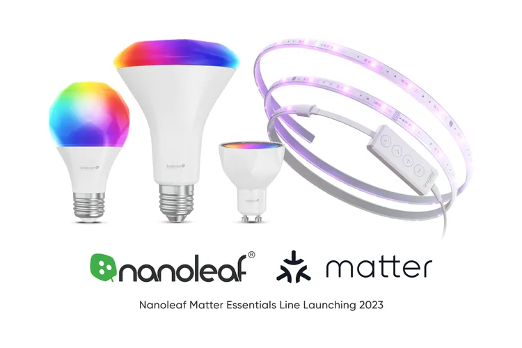 Nanoleaf λαμπτήρες Έξυπνο σπίτι Matter