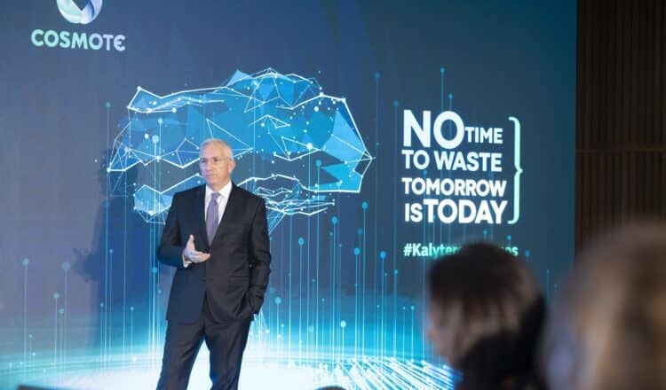 Ο Πρόεδρος & Διευθύνων Σύμβουλος Ομίλου ΟΤΕ, κ. Μιχάλης Τσαμάζ