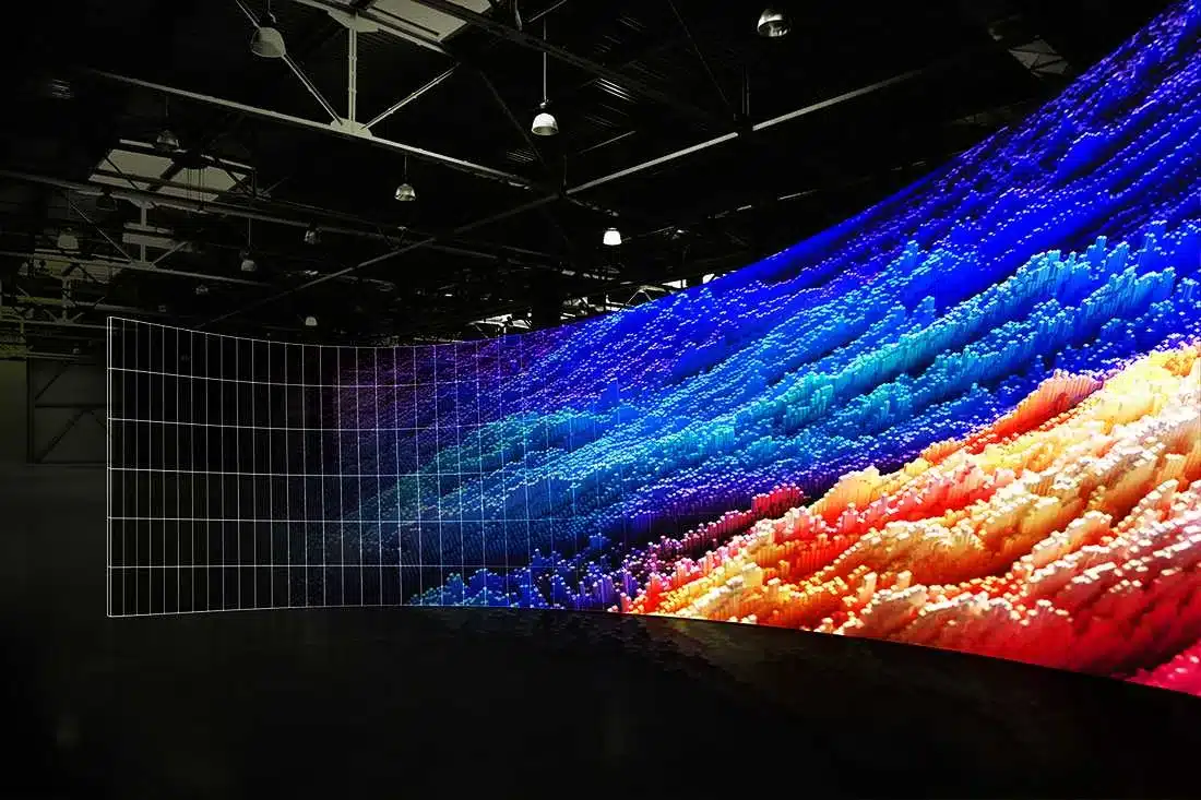 Samsung Wall for Virtual Production