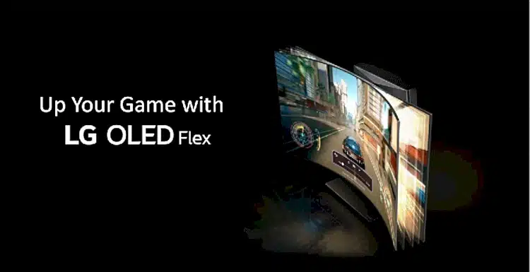 LG OLED Flex ρυθμιζόμενη καμπυλότητα
