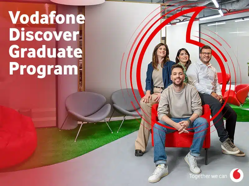 LON:VOD, Πρόγραμμα απασχόλησης νέων Vodafone Discover Graduate Program