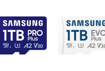 Samsung microSD 1TB PRO Plus, EVO Plus
